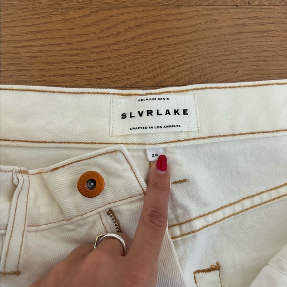 SLVRLAKE London High-Rise Straight-Leg Jeans - Picture 2 of 4